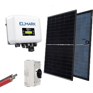 ELMARK On grid СОЛАРНА СИСТЕМА К-Т 1p/3kw С ПАНЕЛ 430w (98sol3000m/6e)