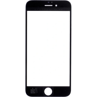 AppleKing přední dotykové sklo, včetně OCA lepidla, POL filmu, rámečků pro přední fotoaparát, proximity sensor a mřížky pro sluchátko pro iPhone 6S - černé