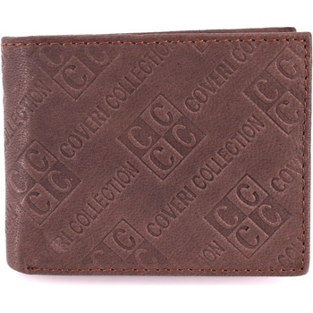 Coveri Pánská kožená peněženka Collection tmavě hnědá