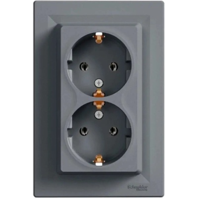 Schneider Electric ДВОЕН КОНТАКТ СТОМАНА schneider asfora (3606480730801)