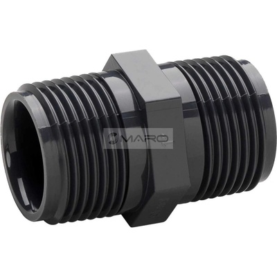 Plimat Vsuvka dvojitá PVC-U vnější x vnější závit 1"