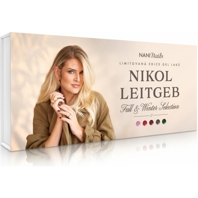 NaniNails Nikol Leitgeb Fall & Winter Selection darčeková sada na nechty pre ženy
