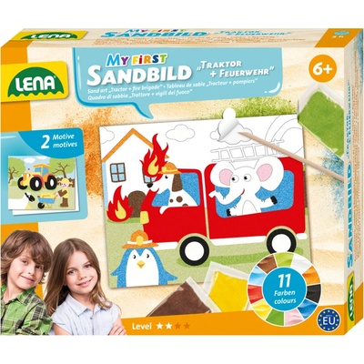 Lena Obrázky z písku Dopravní prostředky