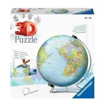 Ravensburger Пъзел 3D Ravensburger Single Color Globe Unique 540 Части