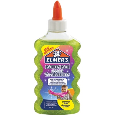 Elmer's Třpytivé lepidlo 177ml zelené
