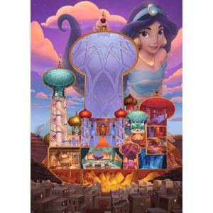 Ravensburger - Puzzle Disney Castle Collection: Jasmine - 1 000 piese