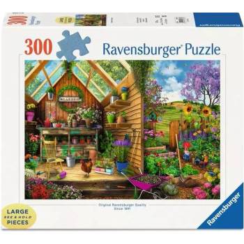Ravensburger Пъзел Ravensburger от 300 XXL части - Бягството на градинаря (7016787)
