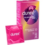 Durex Pleasure Me - презервативи с релеф и точки - 12 броя - desirel