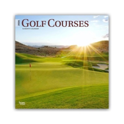 Browntrout Verlags GmbH Golf Courses - Golfplätze 2026 - 16-Monatskalender | BrownTrout Publishers Inc