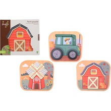 Jouéco puzzle Farma stajňa