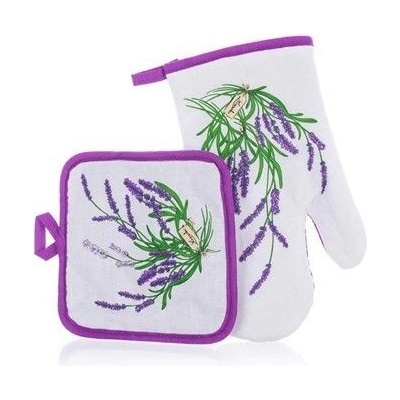 Banquet Sada kuchyňských chňapek LAVENDER 27 x 17 / 17 x 17 cm 2 ks LEVANDULE – Zbozi.Blesk.cz