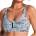 Roxy Дамско бикини горнище Roxy Women's Pro Surf Athletic Bra Bikini top - Anthracite Popiscus (150-6324-0114)
