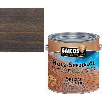 Saicos speciální olej na dřevo 10 l černý