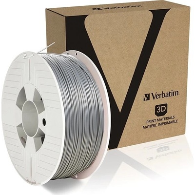 Verbatim PLA 1,75 mm 1 kg strieborná 55319