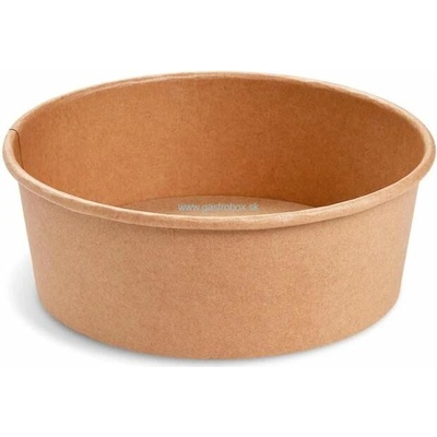 Papierová miska 1300ml kraft Ø185mm