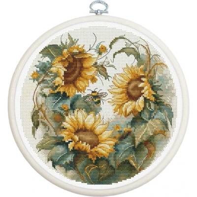 Luca-S Слънчогледи - гоблен по схема bc202