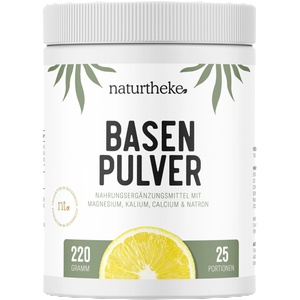 Naturtheke GmbH Алкален прах с лимонов вкус - 220 г