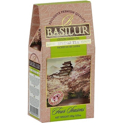 Basilur Aromatizovaný zelený čaj Four Seasons Spring sypaný 100 g
