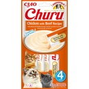 INABA Churu Chicken with Beef Recipe 4 x 14 g