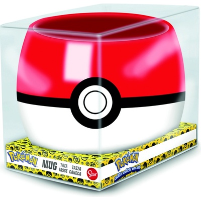 STOR Pokemon 3D Keramický Pohár 490 ml