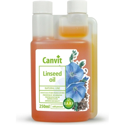 CANVIT dog natural LINSEED oil - 250 ml