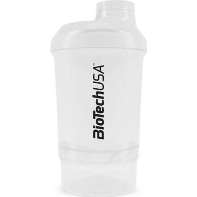 BioTech Šejkr 300 + 150 ml Barva: transparentní
