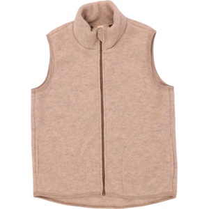 Engel Дамски вълнен елек Engel Women's Vest Merino vest - Sand Melange - размер 42/44 (EU) (132-1270-0114)