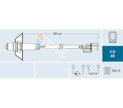 Lambda sonda FAE 75608