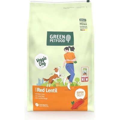 Green Petfood Veggie Dog with Red Lentil 2 x 10 kg