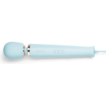 Image 1 of Le Wand Powerful Plug-In Vibrating Massager Sky Blue