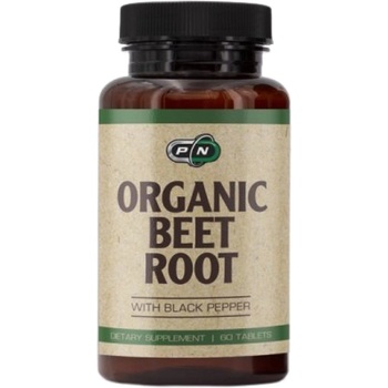 Image 1 of PURE Nutrition USA Organic Beet Root | With Black Pepper [60 Таблетки]