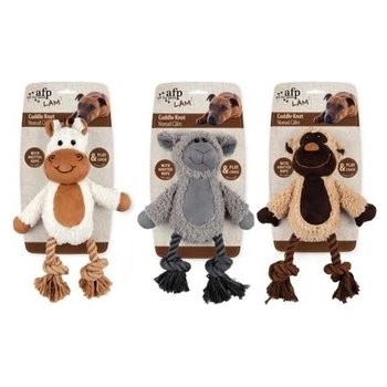 AFP Dog Lambswool-Cuddle Knot 31 x 22,5 x 7,5 cm