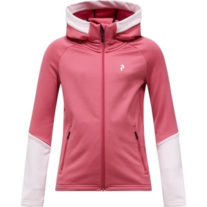 Peak Performance Детско поларено яке Peak Performance Kid's Rider Essentials Zip Hood Fleece jacket - Mountain Blush / Frosted Blossom - размер 160 (703-5637-0614)