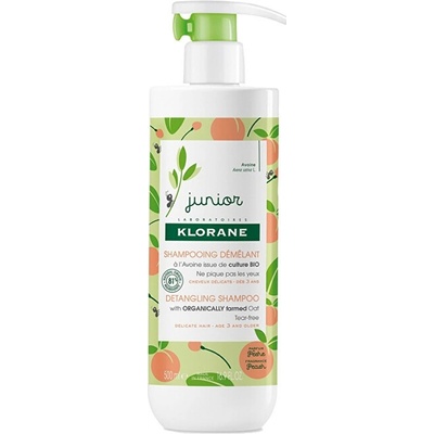 Klorane Junior detský šampón pre jemné vlasy 500 ml