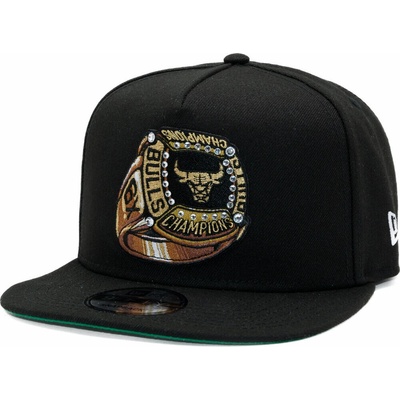 New Era NBA Ring 9FIFTY A-Frame Chicago Bulls Black