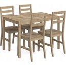 vidaXL 5-dielna jedálenská súprava