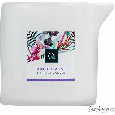 ExotiQ Massage Candle Violet Rose 200g
