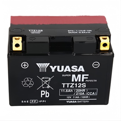 YUASA 11Ah 210A left+ TTZ12S-BS