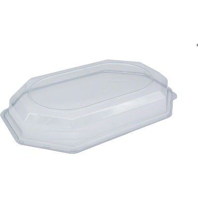 KUPO-SK VIEČKO NA TÁCKU 450x300x25 catering transparent