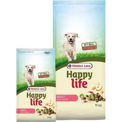 Versele Laga Happy Life Adult Lamb 15 kg