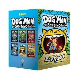 Dog Man 1-6: The Supa Epic Collection: From the Creator of Captain Underpants | Dav Pilkey, Dav Pilkey (ISBN: 9781338603347)