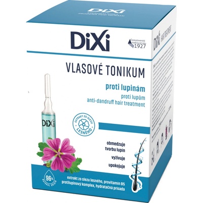 Dixi vlasové tonikum proti lupinám ampulky 7 x 10 ml