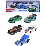 Majorette Комплект 5 метални колички Porsche Majorette 8502105002