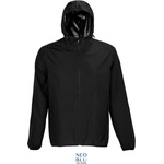 Neoblu 3781 ANDREA / Унисекс ветровка - тъмночерна S (243781n1101)
