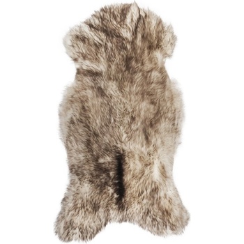 Intrend Předložka z ovčí kůže Hnědá