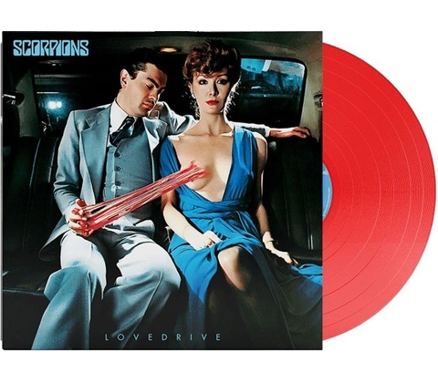 Scorpions • Lovedrive - transparent Red LP
