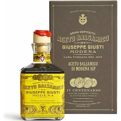 GIUSTI Modena 1605 Balzamikový ocot 4 GOLD MEDALS CUBICA 250 ml
