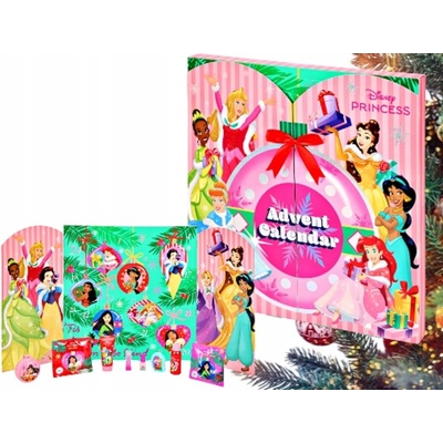 ADVENTNÝ KALENDÁR s kozmetikou KOSMETIKA darček pre dievčatko DISNEY