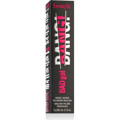 Benefit Cosmetics BadGal Bang! black řasenka 4 ml