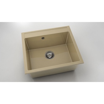 Image 1 of FAT Мивка Vanguard 226, Polymer marble, 05 Капучино гранит, с включен сифон